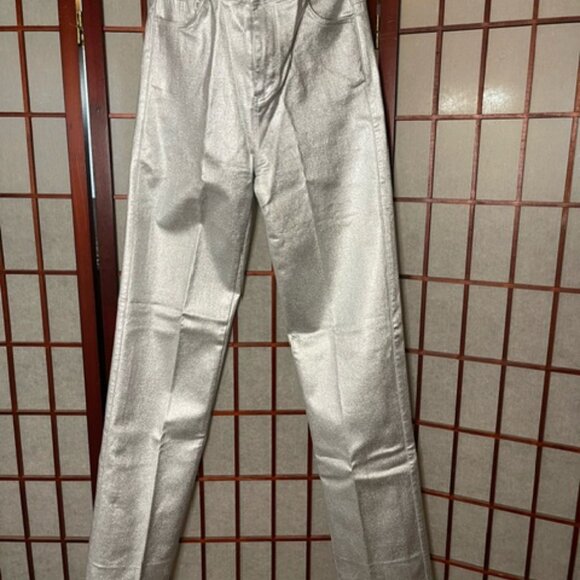 Silver Metalic Pants - Picture 6 of 6
